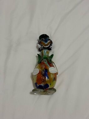 Vintage Murano Glass Clown Decanter